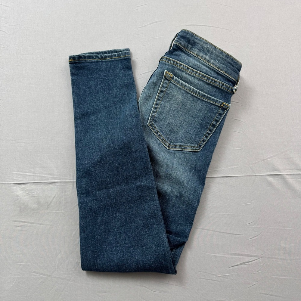 Gap Premium Super Skinny Jeans Womens 2/26 Medium Wash Low Rise Denim